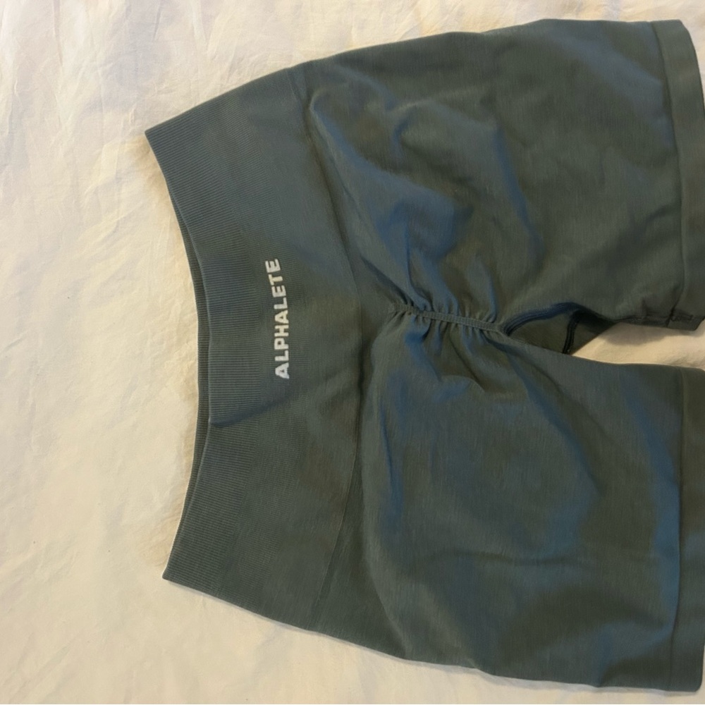 Alphalete Charcoal Biker Shorts